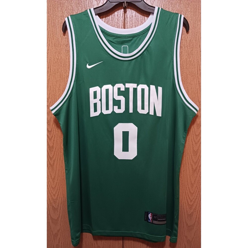 Jayson Tatum (Nike)-(Celtics)-(Green)-(Jersey)-(New Cond.)-(Stiched)-(XL)-$105